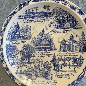 12” Liberty County, Georgia, by Vernon Kilns USA